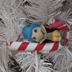 Jiminy Cricket Grolier Christmas Magic Disney Ornament NO BOX